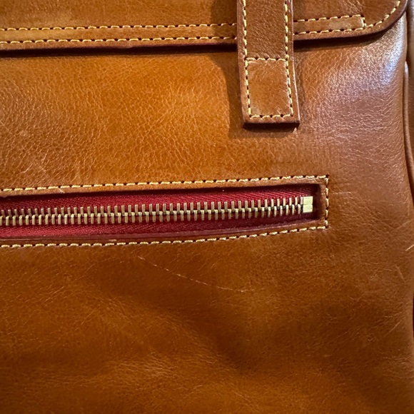 Dooney & Bourke Florentine Flap Tab Satchel - Picture 13 of 15